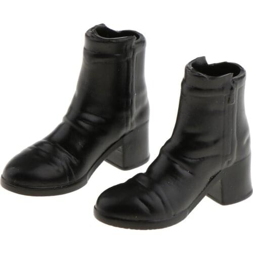 1/6 Scale Female Ankle Boots Shoes for 12 inch Action Figure Kumik B