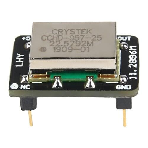 11.2896M CRYSTEK CCHD femtosecond crystal oscillator ultra-low phase noise clock CDM3/4/9 turntable upgrade