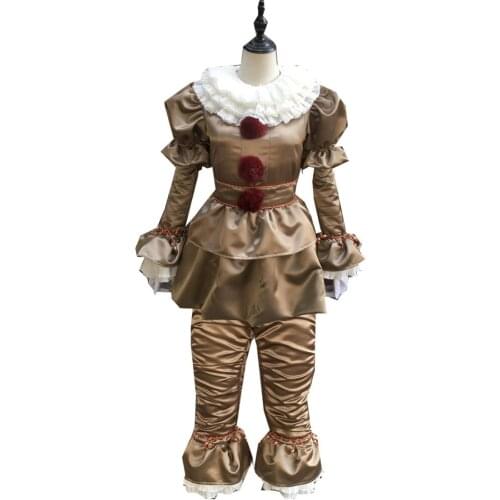 2017 KIM HA NEU Movie Stephen Kings It Pennywise Cosplay Costume
