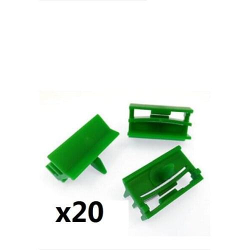 20x For BMW E60 E61 5 Series- Plastic Trim Clip Fastener Side Skirt Sill Moulding