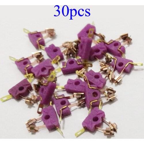30pcs Small Carbon Brush Motor Brush Accessory for Tamiya Mini 4WD Car Models