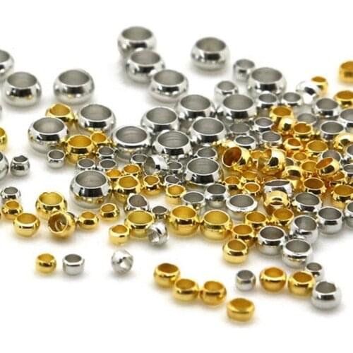 500Pcs/Lot The Latest European and American Fashion DIY Copper Plating Gold or KC Positioning Pearl Jewelry