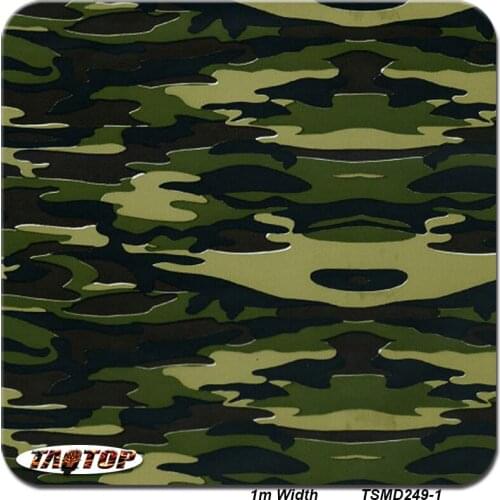 1m*10m TSA249-1 Camo Digital 3D Pattern Water Transfer Printing Film Hydrographic Films