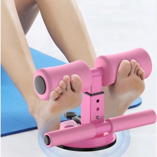 Home Trainer Sit Up Bar Self Suction Abdominal Exercise Stand Sit Up Benches Ab Crunch Device Practice Sit-ups Bodybuilding Gym