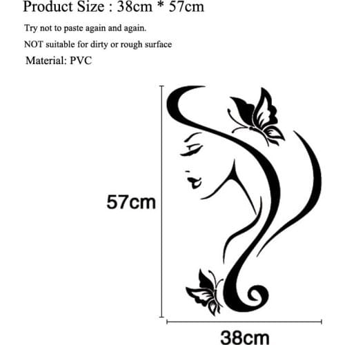 HonC Butterfly Wall Stickers