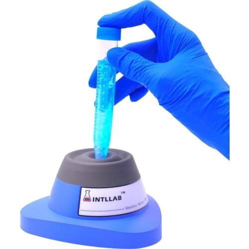 INTLLAB Lab Vortex Mixer, Touch Function Lab Vortexer, Tattoo Ink, Gel Polish, Eyelash Adhesives, Test Tubes and Centrifuge Tube