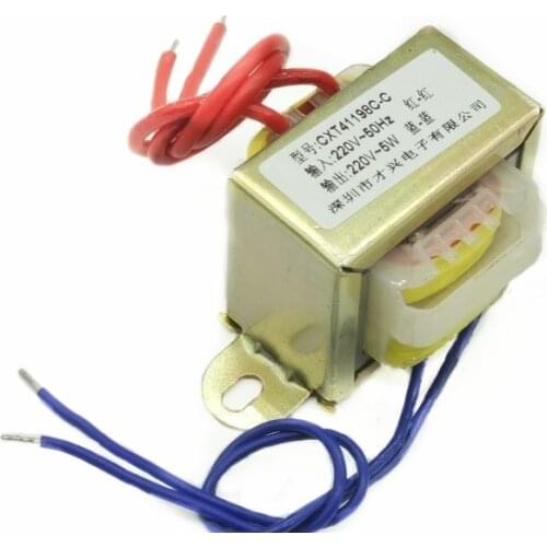 Isolation transformer 5W DB-5VA 220V to 220V 1:1 safety isolation anti-interference power frequency