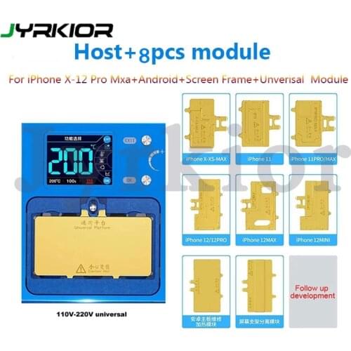 JC iHeater Pro 220V/110V Pre-heating Station Thermostat Platform Heating Board For iPhone X-12 Pro Max Mainboard Layered Fixture