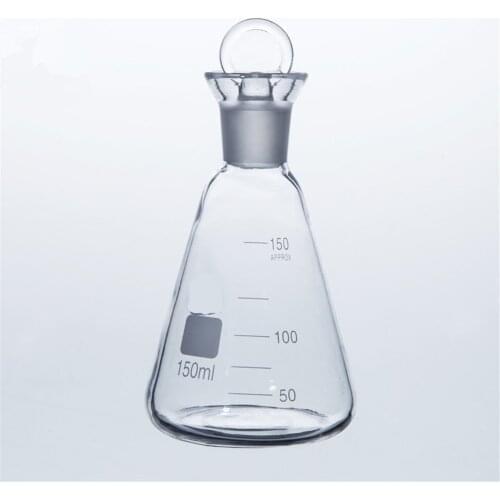 150ml Iodin Determination Flask Grinding Mouth Conical flask For Chemistry Laboratory