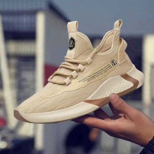 Spring Mens Sneakers 2021 Lightweight Breathable Casual Flat Shoes Outdoor Mens Vulcanized Shoes Running Jogging Shoes