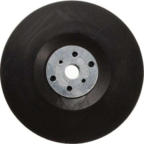 1Pcs 5 Inch M14 Thread Backing Pad Hook & Loop Polishing Sanding Pad 125mm Angle Grinder Wheel Sander Paper For Power Tools