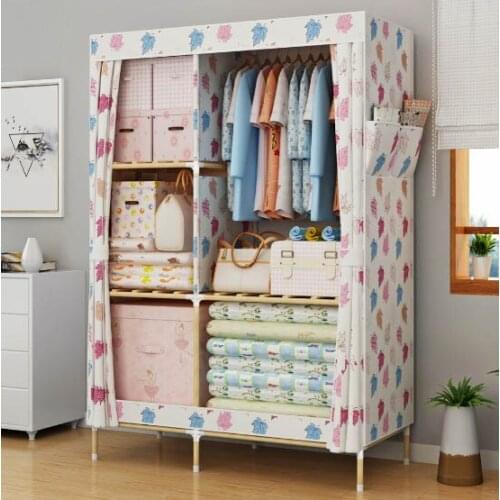 Factory Price Solid Wood Wardrobe length 100 cm