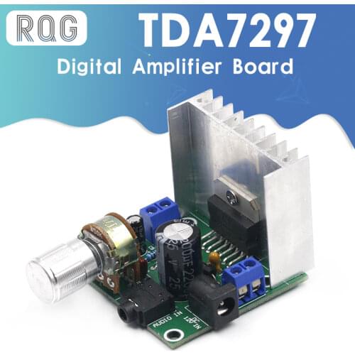 TDA7297 Audio Amplifier Board Module Dual-Channel Parts For DIY Kit Dual-Channel 15W+15W Digital Amplifier