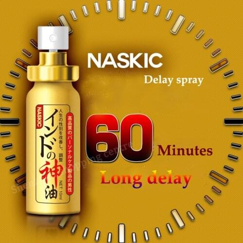 Japan NASKIC Long Time Delay Spray For Men God Oil Penis Enlargement 60 Minutes Delay Ejaculation Sex Spray Sex Products