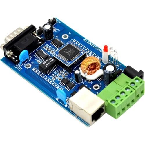 ZLSN5103 / ZLSN5143 High performance serial device server data transparent transmit between RS232/485/422 and TCP/IP