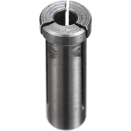 1pc 1/4" to 1/8" 6mm to 3mm Grinder Chuck Collet Reducer Adapter Black For Rotary Tool