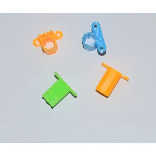 10/100pcs Cross rod socket plastic parts sleeve/DIY toy part/technology model parts/baby toys for children/yuanmbm/tamiya