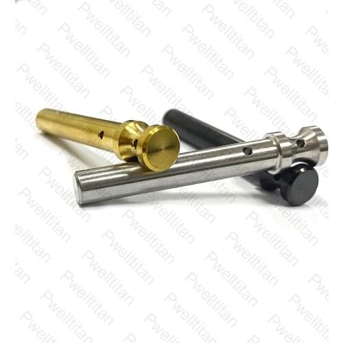 2 PCS Titanium Brake Caliper Pad Pin Rear Bolts Motorcycle Oil Disc Clamp Guide Screw Alloy GR5 Material