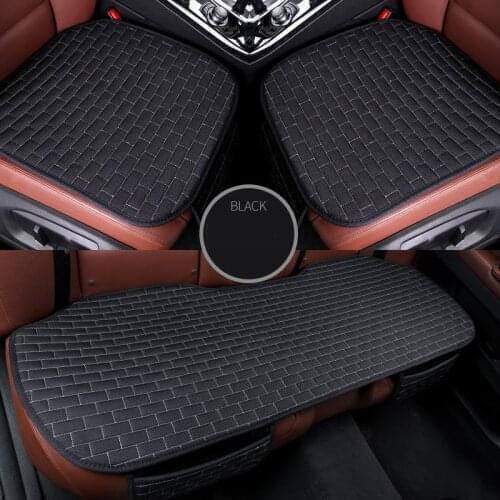 WLMWL LCar Seat linen cushion for Isuzu all models JMC D-MAX mu-X auto accessories car accessories Car Accessories Anti-Slip