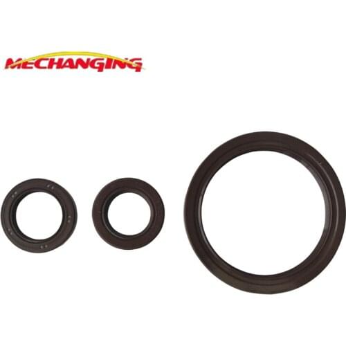 Crankshaft Oil Seal units For HONDA CIVIC EH9 EG8 SOHC D15Z1 D16A6 Car Accessories Engine Parts Engine Gasket Set