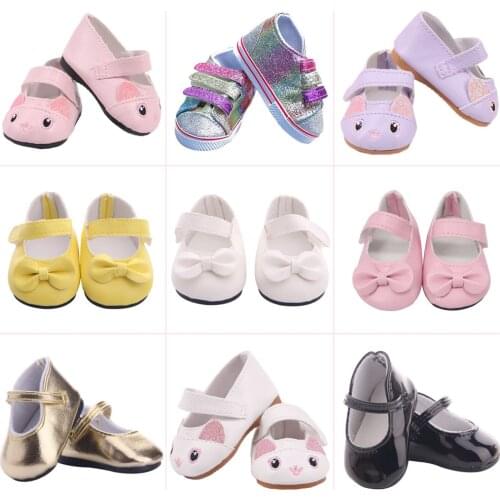 Doll Shoes Skates For Our Generation of Christmas Girls 18 Inch American & 43 Cm Baby New Born Doll,Accessories,Kids Toy Gifts