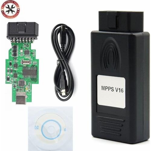 HOT MPPS V16 ECU Chip Tuning for EDC15 EDC16 EDC17 Inkl CHECKSUM Newest Version MPPS 16 In stock
