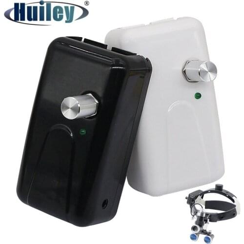 3.7V Li-ion Battery for Helmet Dental Loupes 1800mAh Capacity Rechargeable Battery for Headlight Bincoular Magnifier Accessories