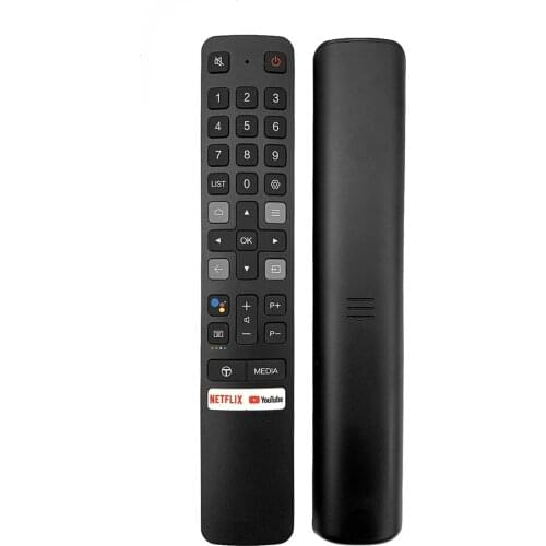 New Original RC901V FMR1 For TCL Android 4K LED Smart TV Bluetooth Voice Remote Control RF w/ Netflix Youtube Apps