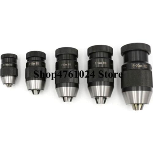 B10 B12 B16 B18 B22 chuck collet chuck Self Tighten Keyless Drill Chuck for drilling machine Taper Drill Chuck For Power