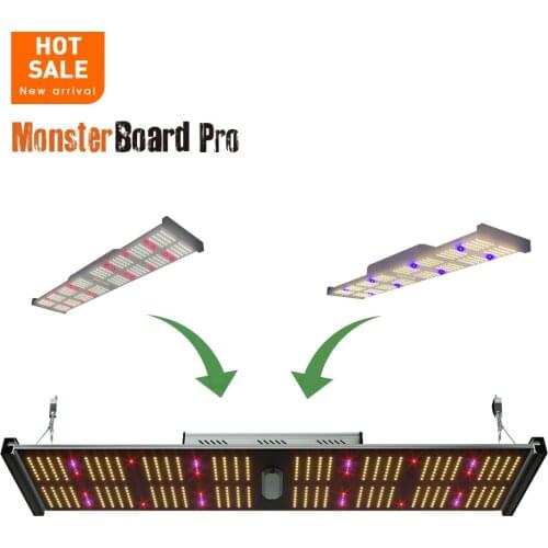 New Geeklight Monster Board Pro 240W LM301 LM301H LM301B Hidroponia LED Grow Light QB Board Phyto Lamp for Indoor Plants