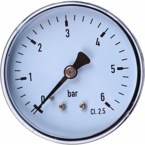 TS-40-300psi 0-20bar 0-300psi Precision Pressure Gauge Air Compressor Pressure Gauge Water Pressure Tester