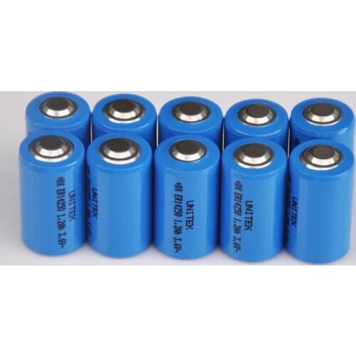 10PCS ER14250 1/2AA 3.6V liSOCL2 Lithium battery 1/2 AA 14250 PCL dry primary cell 1200mah water meter replace for SAFT LS14250