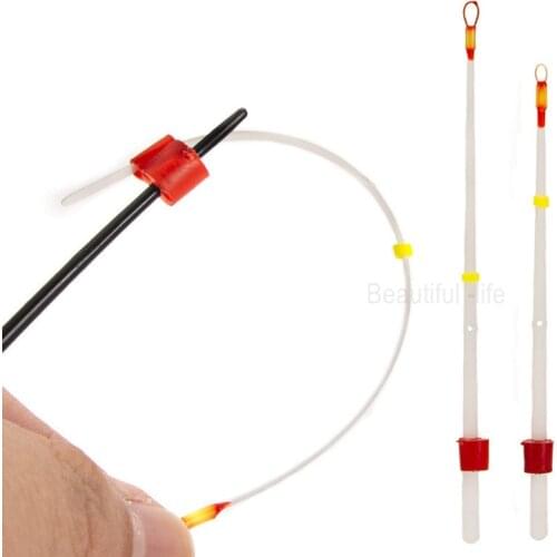 5Pcs/set New Portable Mini Multi-Specification Winter Ice Fishing Rod Top Tip Carbon Fiber Winter Fishing Extension Pole Section