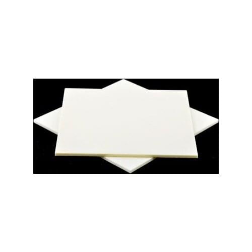 99 alumina fine grinding corundum board/high-density double-sided fine grinding bearing board/high temperature resistance 1600 d