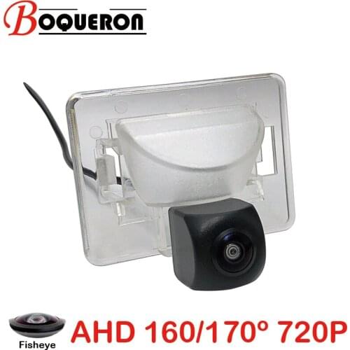 Fisheye 170 Degree 1280x720P HD AHD Car Vehicle Rear View Reverse Camera for Mazda 5 Mazda5 Premacy MK2 for Ford i-MAX 2005~2010