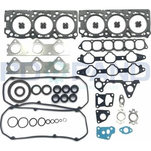 6G72 V43 Engine Overhaul Gasket Kit MD973444 50139900 For Mitsubishi SHOGUN II/MONTERO Sport K90 3.0 V6 SOHC 24V 2972cc 1994