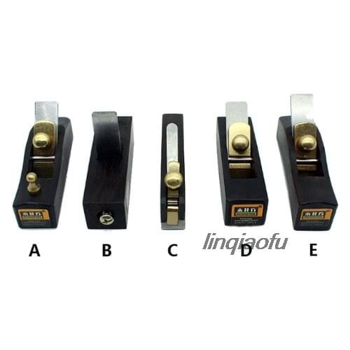 DIY Mini Hand Planes Carpentry Carpenter Ebony Joinery Woodwork Tools 5 pcs Set or 1 Pcs Hand Planer Free shipping