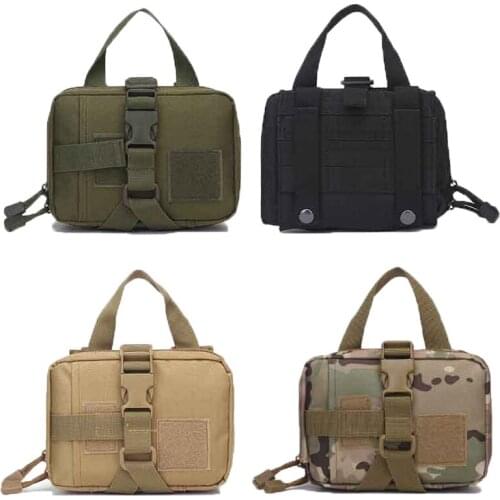 Molle Medical Pouch EDC Bag Pouch Hunting Bag Pocket Outdoor Military Tactical Camping Gadget Gear First Aid Emergency Bag Pack