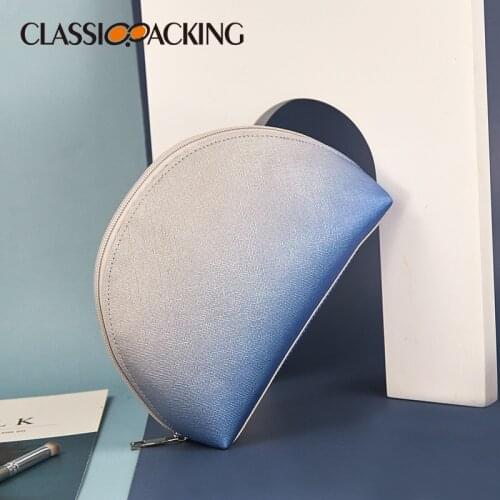 New Summer Cosmetic Bag Women Fashion PVC Waterproof Shell Bag Handbag Makeup Bag Purses Small Organizer Toiletry Bag Neceser