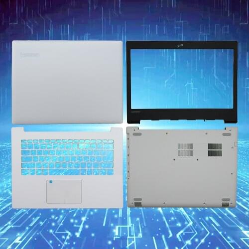 NEW For Lenovo Ideapad 320-14IKB 320-14ISK 320-14AST LCD Back Lid Caps Bezel Palmrest Bottom Case Shell Housing Cover White
