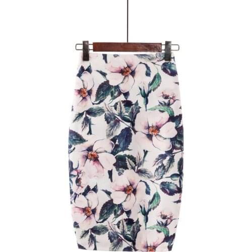 OLOEY Midi Pencil Skirts