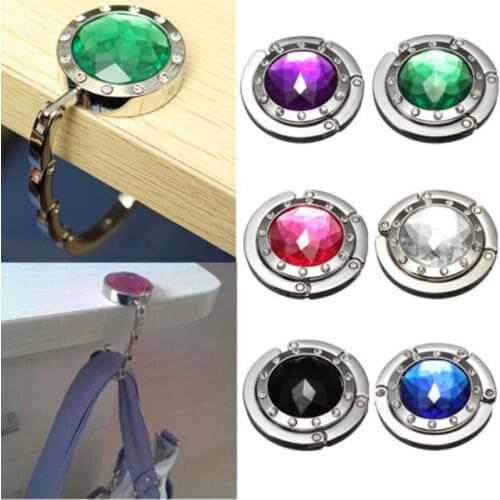 Portable Handbag Hook Portable Folding Handbag Hanger Bag Desk Hanger Multiple Bag Desk Hanger Foldable Purse Bag Hook Holder