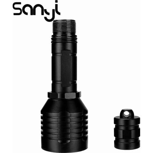 Portable Flashlight Powered by 1*18650 Battery 3 Modes Torch Lantern Zoomable for Camping Hunting Lighting XML-2 LED Lamp