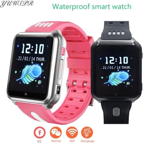 H1 Smart Watch Support Bluetooth Waterproof Dual Camera GPS WIFI Positioning SmartWatch Play Video Student Phone Watches