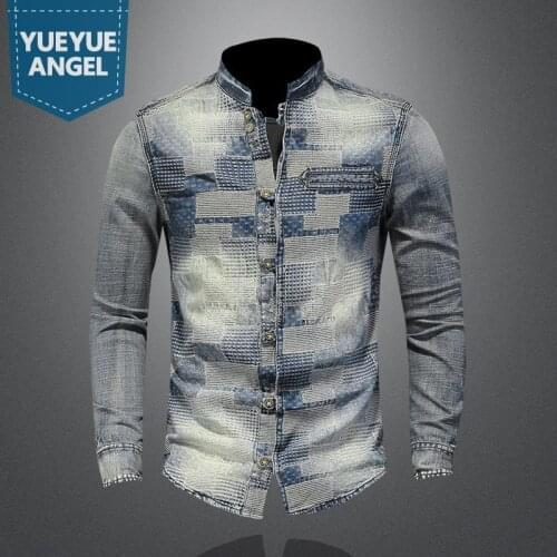 YueYueAngel Men's Cotton Shirts