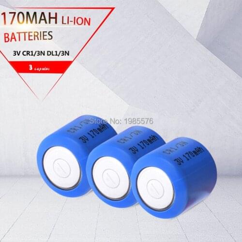 3pcs original CR1/3N 2L76 K58L DL1/3N 5018LC CR11108 3v for Camera Locator primary Lithium battery