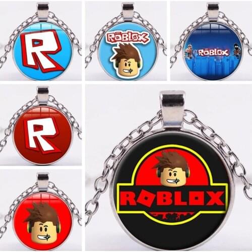 Roblox Cartoon Game Pendant Chain Decoration for Men Kids Necklace Unisex Jewelry Cosplay Ornament Souvenirs Children Toys Gifts