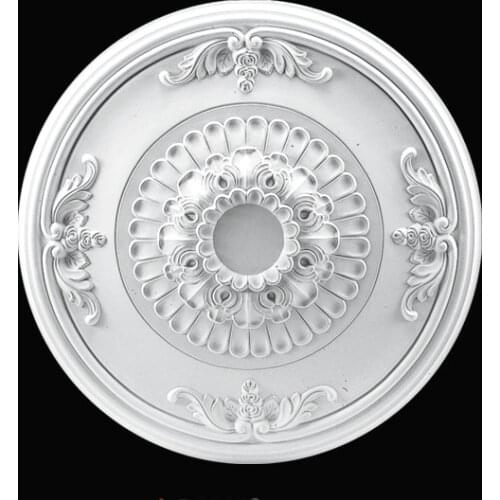 PU polyurethane decorative pendent lamp base ceiling plate panel chandelier ceiling rose droplight ceiling decoration rosette