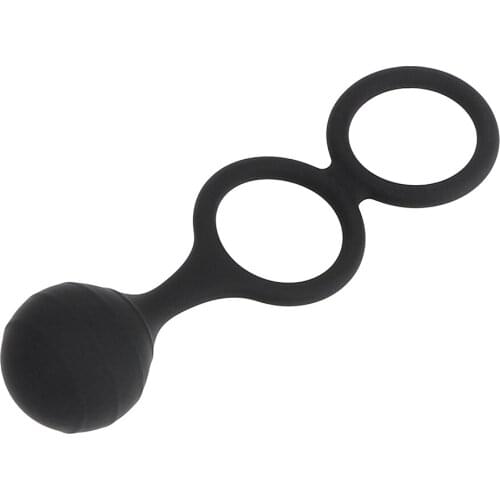 IKOKY Stretching Steel Ball Delay Ejaculation Penis Extender Penis Enlargement Stretcher Ball Stretcher Sex Toys