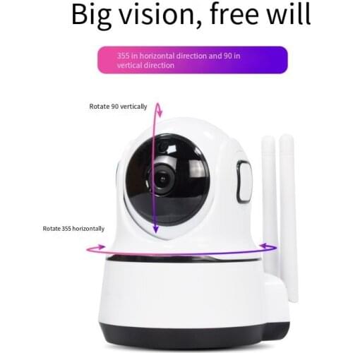 HD 1080P IP Camera Smart Home App Surveillance Security WiFi Mini Baby Monitor Wireless Mini CCTV Indoor Home Camera Smart Alarm